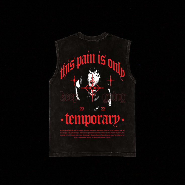 PAIN UNISEX BAGGY VEST