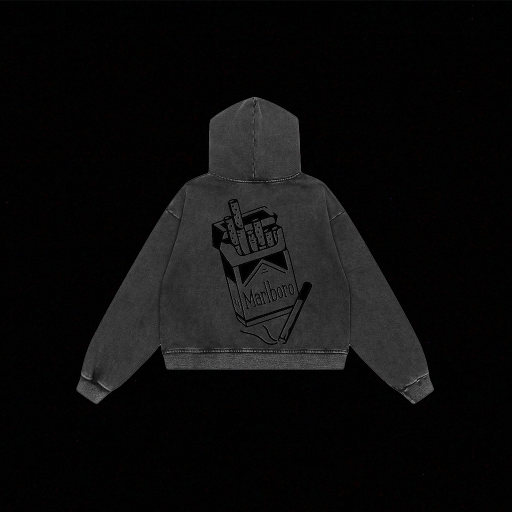 MARLBORO ZIPPER HOODIE