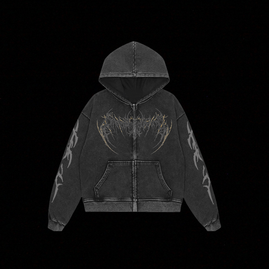 RUSTBORN ZIPPER HOODIE