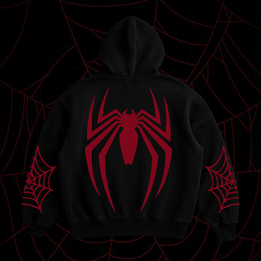 SPIDER MAN ZIPPER HOODIE