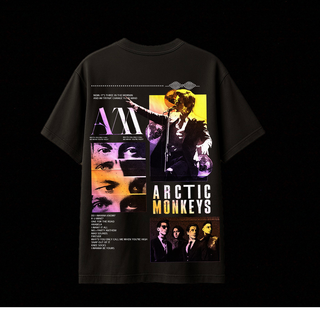 ARCTIC MONKEYS OVERSIZE T-SHIRT