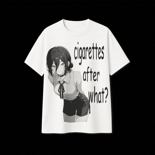CIGARETTES AFTER WHAT OVERSIZE T-SHIRT