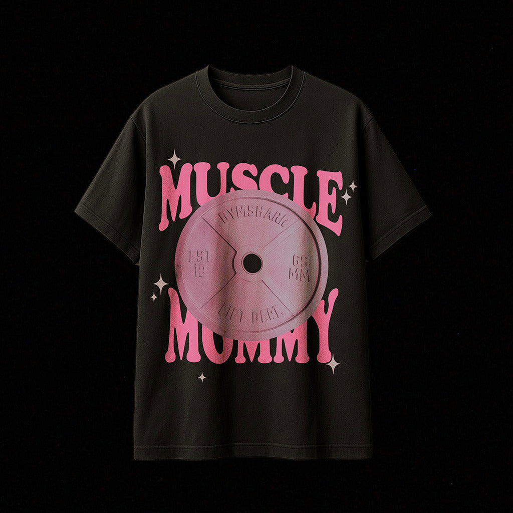 MUSCLE MOMMY OVERSIZE T-SHIRT
